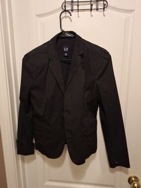 GAP Black Single-Button Women's Blazer / SIZE 12